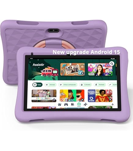 Plimpton Kids Tablet Android 15, 10 inch with Google Kids Space